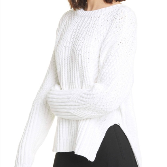Vince Sweaters - Vince Mixed Rib Crew Sweater